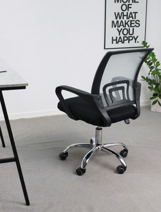 Кресло AksHome RICCI (Ричи) NEW 696 серый / черный