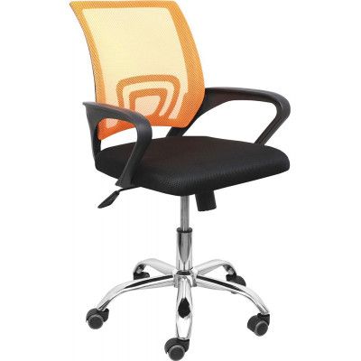 Кресло AksHome RICCI (Ричи) NEW 696 оранжевый / черный купить в Минске