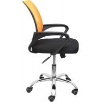 Кресло AksHome RICCI (Ричи) NEW 696 оранжевый / черный купить в Минске Кресло AksHome RICCI (Ричи) NEW 696 оранжевый / черный купить в Минске