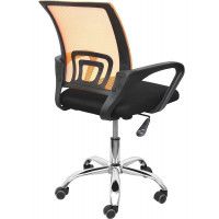 Кресло AksHome RICCI (Ричи) NEW 696 оранжевый / черный купить в Минске Кресло AksHome RICCI (Ричи) NEW 696 оранжевый / черный купить в Минске