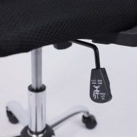 Кресло AksHome RICCI (Ричи) 695 CH ткань/сетка чёрный+сетка-черная купить в Минске