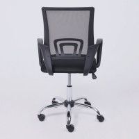 Кресло AksHome RICCI (Ричи) 695 CH ткань/сетка чёрный+сетка-черная купить в Минске