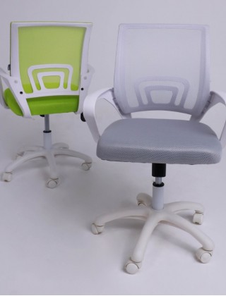 Кресло AksHome RICCI (Ричи) NEW White светло-серый