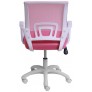 Кресло AksHome RICCI (Ричи) NEW White розовый