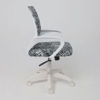 Кресло AksHome RICCI White Kids (Ричи) New ткань черно-белая диор купить в Минске