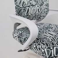 Кресло AksHome RICCI White Kids (Ричи) New ткань черно-белая диор купить в Минске