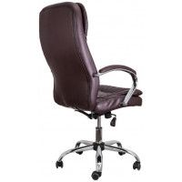 Кресло AksHome RICHARD (Ричард) NEW CROME коричневый купить в Минске Кресло AksHome RICHARD (Ричард) NEW CROME коричневый купить в Минске