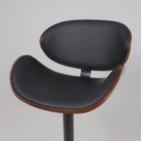 Стул барный AksHome ROCKER (Рокер) экокожа черный/черный купить в Минске Стул барный AksHome ROCKER (Рокер) экокожа черный/черный купить в Минске