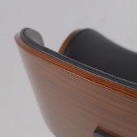 Стул барный AksHome ROCKER (Рокер) экокожа черный/черный купить в Минске Стул барный AksHome ROCKER (Рокер) экокожа черный/черный купить в Минске