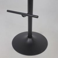 Стул барный AksHome ROCKER (Рокер) экокожа черный/черный купить в Минске Стул барный AksHome ROCKER (Рокер) экокожа черный/черный купить в Минске