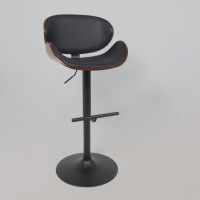 Стул барный AksHome ROCKER (Рокер) экокожа черный/черный купить в Минске Стул барный AksHome ROCKER (Рокер) экокожа черный/черный купить в Минске