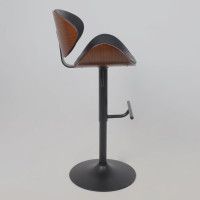 Стул барный AksHome ROCKER (Рокер) экокожа черный/черный купить в Минске Стул барный AksHome ROCKER (Рокер) экокожа черный/черный купить в Минске