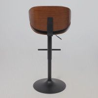 Стул барный AksHome ROCKER (Рокер) экокожа черный/черный купить в Минске Стул барный AksHome ROCKER (Рокер) экокожа черный/черный купить в Минске