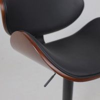 Стул барный AksHome ROCKER (Рокер) экокожа черный/черный купить в Минске Стул барный AksHome ROCKER (Рокер) экокожа черный/черный купить в Минске