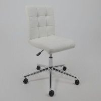 Кресло AksHome Роза квадрат Buble White 15, букле/белый купить в Минске Кресло AksHome Роза квадрат Buble White 15, букле/белый купить в Минске