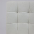 Кресло AksHome Роза квадрат Buble White 15, букле/белый купить в Минске