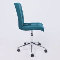 Кресло AksHome Роза квадрат Velutto 20 бирюзовый/хром купить в Минске Кресло AksHome Роза квадрат Velutto 20 бирюзовый/хром купить в Минске