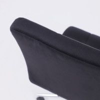 Кресло AksHome Роза квадрат Velutto 34 черный/хром купить в Минске Кресло AksHome Роза квадрат Velutto 34 черный/хром купить в Минске