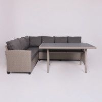 Комплект садовой мебели Akshome ROSEWOOD (диван 2 шт., стол 1 шт.) серый купить в Минске