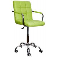 Кресло AksHome Rosio 2 (Розио) экокожа светло-зеленый