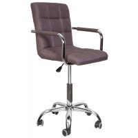 Кресло AksHome Rosio 2 (Розио) ткань серый