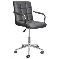 Кресло AksHome Rosio 2 (Розио) экокожа серый