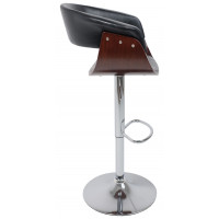 Стул барный AksHome ROSSI (Росси) черный/хром купить в Минске Стул барный AksHome ROSSI (Росси) черный/хром купить в Минске