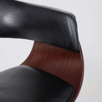 Стул барный AksHome ROSSI (Росси) черный/хром купить в Минске Стул барный AksHome ROSSI (Росси) черный/хром купить в Минске