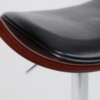 Стул барный AksHome ROSSI (Росси) черный/хром купить в Минске Стул барный AksHome ROSSI (Росси) черный/хром купить в Минске