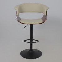 Стул барный AksHome ROSSI (Росси) кремовый C-18/черный купить в Минске Стул барный AksHome ROSSI (Росси) кремовый C-18/черный купить в Минске