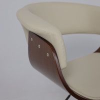 Стул барный AksHome ROSSI (Росси) кремовый C-18/черный купить в Минске Стул барный AksHome ROSSI (Росси) кремовый C-18/черный купить в Минске