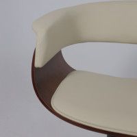 Стул барный AksHome ROSSI (Росси) кремовый C-18/черный купить в Минске Стул барный AksHome ROSSI (Росси) кремовый C-18/черный купить в Минске