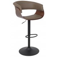 Стул барный AksHome ROSSI (Росси) шоколадный C-5/черный