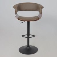 Стул барный AksHome ROSSI (Росси) шоколадный C-5/черный купить в Минске Стул барный AksHome ROSSI (Росси) шоколадный C-5/черный купить в Минске