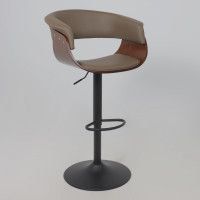 Стул барный AksHome ROSSI (Росси) шоколадный C-5/черный купить в Минске Стул барный AksHome ROSSI (Росси) шоколадный C-5/черный купить в Минске