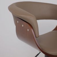 Стул барный AksHome ROSSI (Росси) шоколадный C-5/черный купить в Минске Стул барный AksHome ROSSI (Росси) шоколадный C-5/черный купить в Минске