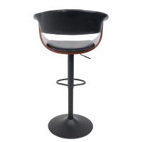 Стул барный AksHome ROSSI (Росси) черный/черный купить в Минске Стул барный AksHome ROSSI (Росси) черный/черный купить в Минске