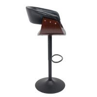 Стул барный AksHome ROSSI (Росси) черный/черный купить в Минске Стул барный AksHome ROSSI (Росси) черный/черный купить в Минске