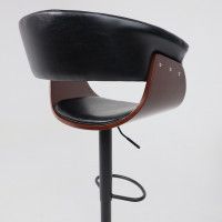 Стул барный AksHome ROSSI (Росси) черный/черный купить в Минске Стул барный AksHome ROSSI (Росси) черный/черный купить в Минске
