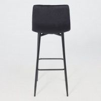 Стул барный РОЙ B Seven 035 черный велюр/черный купить в Минске