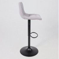 Стул барный РОЙ GB Kiton 722 Smoke серый велюр/черный купить в Минске