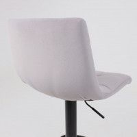 Стул барный РОЙ GB Kiton 722 Smoke серый велюр/черный купить в Минске