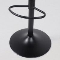 Стул барный РОЙ GB Kiton 722 Smoke серый велюр/черный купить в Минске