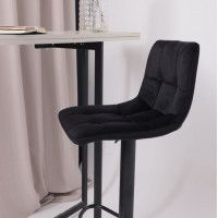 Стул барный РОЙ GB Seven 035 черный велюр/черный купить в Минске Стул барный РОЙ GB Seven 035 черный велюр/черный купить в Минске