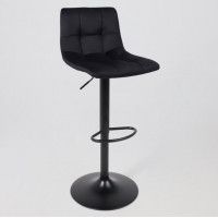 Стул барный РОЙ GB Seven 035 черный велюр/черный купить в Минске Стул барный РОЙ GB Seven 035 черный велюр/черный купить в Минске