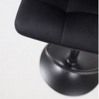 Стул барный РОЙ GB Seven 035 черный велюр/черный купить в Минске Стул барный РОЙ GB Seven 035 черный велюр/черный купить в Минске