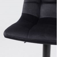 Стул барный РОЙ GB Seven 035 черный велюр/черный купить в Минске Стул барный РОЙ GB Seven 035 черный велюр/черный купить в Минске