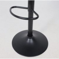 Стул барный РОЙ GB Velutto 32 серый велюр/черный купить в Минске