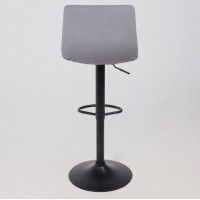 Стул барный РОЙ GB Velutto 32 серый велюр/черный купить в Минске