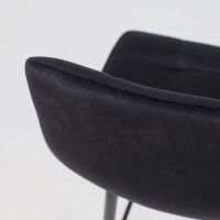 Стул полубарный РОЙ РВ Seven 035 черный/черный купить в Минске